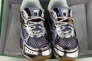 Bottega Veneta Bv Orbit Low-Top Chunky Sneakers Blue