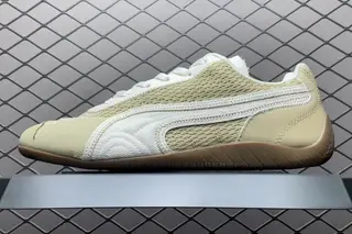 Puma Speedcat Low-Top Running Shoes Beige Khaki