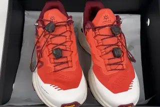 Kailas Low-Top Trail Running Shoes Red Grey