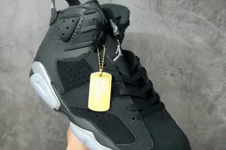 Jordan AJ6 Retro High-Top Basketball Shoes Black
