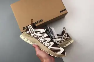 Salomon Xa Pro Low-Top Running Shoes Chocolate