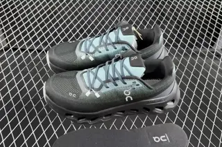 On Cloudtilt Low-Top Running Shoes Black Light Green