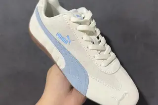 Puma Speedcat Etoile Low-Top Running Shoes White Blue