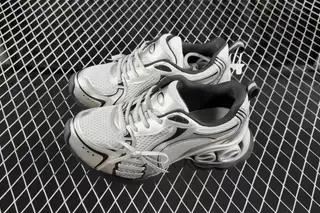 GG-CC Low-Top Running Shoes Silver