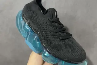 Grounds Moopie Low-Top Chunky Sneakers Black Blue