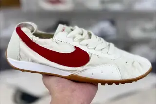 Nike Moon x Jacquemus SP Low-Top Lifestyle Sneakers White Red