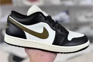 Jordan 1 Low-Top Basketball Shoes Brown