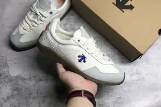 Descente Kinetic Run Low-Top Running Shoes White