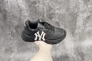 MLB Big Ball Low-Top Chunky Sneakers Black