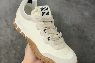 Miu Miu Low-Top Lifestyle Sneakers White