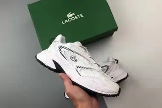 Lacoste Low-Top Chunky Sneakers White Black