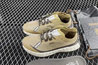 Norda 001 Dyneema Low-Top Running Shoes Grey Yellow