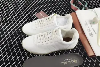 Loro Piana Walk Wish Low-Top Lifestyle Sneakers White