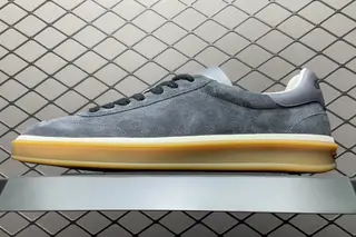 Loro Piana Tennis Walk Lp Bonaudo Zonta Cfc Low-Top Skate Shoes Yellow White