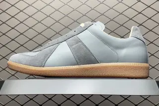 Maison Margiela Replica Low-Top Skate Shoes Grey White Gum