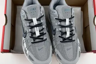 Nike Y2k Low-Top Chunky Sneakers Grey Blue