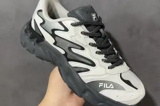 Fila Fusion Low-Top Skate Shoes White
