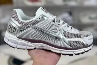 Nike Vomero 5 Low-Top Running Shoes White Pink