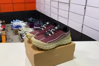 Norda 002 Low-Top Trail Running Shoes Burgundy