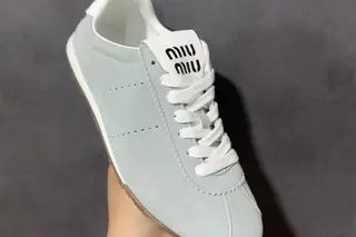 Miu Miu Plume Low-Top Lifestyle Sneakers White