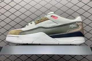 Nike Flight Court SP AJ Low-Top Basketball Shoes Multi