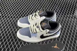 Jordan 1 Low Basketball Shoes Multi (JORDAN-127)
