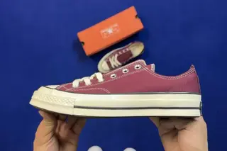 Converse 59c Low-Top Skate Shoes Burgundy