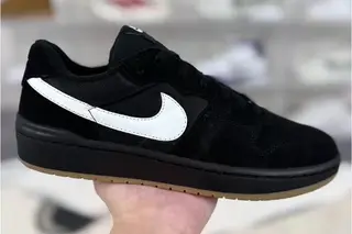 Nike SB Code 58 Low-Top Skate Shoes Black