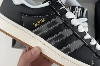 Adidas Originals Superstar Low-Top Skate Shoes Black