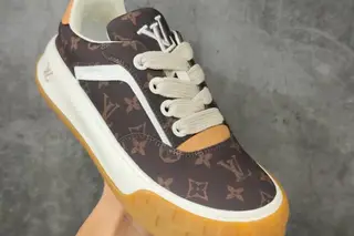 Louis Vuitton Lv Tilted ~~ Low-Top Skate Shoes Multi