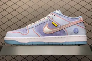 Nike Union x SB Dunk Low-Top Skate Shoes Multi
