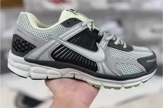 Nike Vomero 5 Low-Top Running Shoes Grey Black