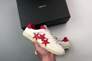 Amiri x Nba Pacific Bones Low-Top Skate Shoes Red
