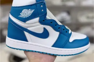 Jordan 1 Retro Unc High-Top Basketball Shoes Unc Blue