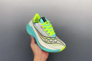 Saucony Endorphin Pro 5 Low-Top Running Shoes Green White