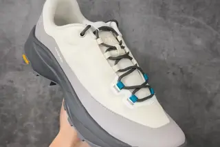 Kolon Sport Ma Approach Venti Low-Top Trail Running Shoes White Grey Blue