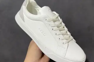 Ecco Soft 60 Low-Top Skate Shoes White