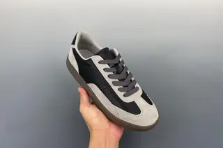 Ecco Low-Top Skate Shoes Black Brown
