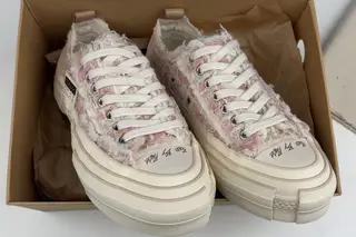 xVESSEL G.O.P. Low Chunky Skate Shoes Pink