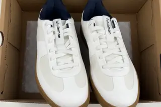 Lululemon Cityverse Low Chunky Sneakers Navy White