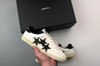 Amiri x Nba Pacific Bones Low-Top Skate Shoes Black