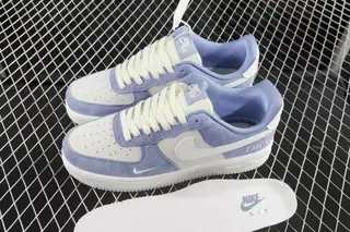 Nike Air Force 1'07 Low Skate Shoes Light Blue