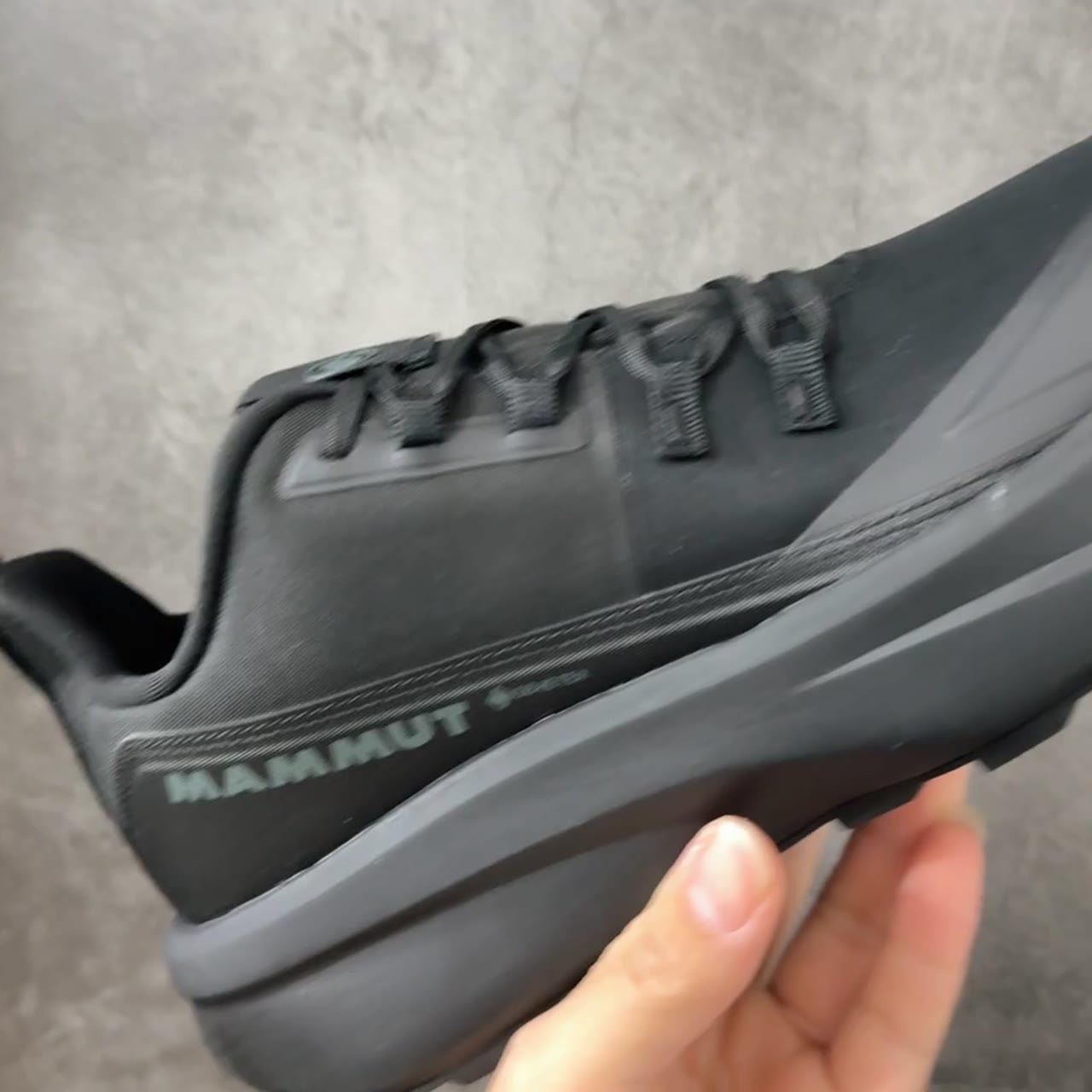 Mammut Aenergy Low-Top Trail Running Shoes Black