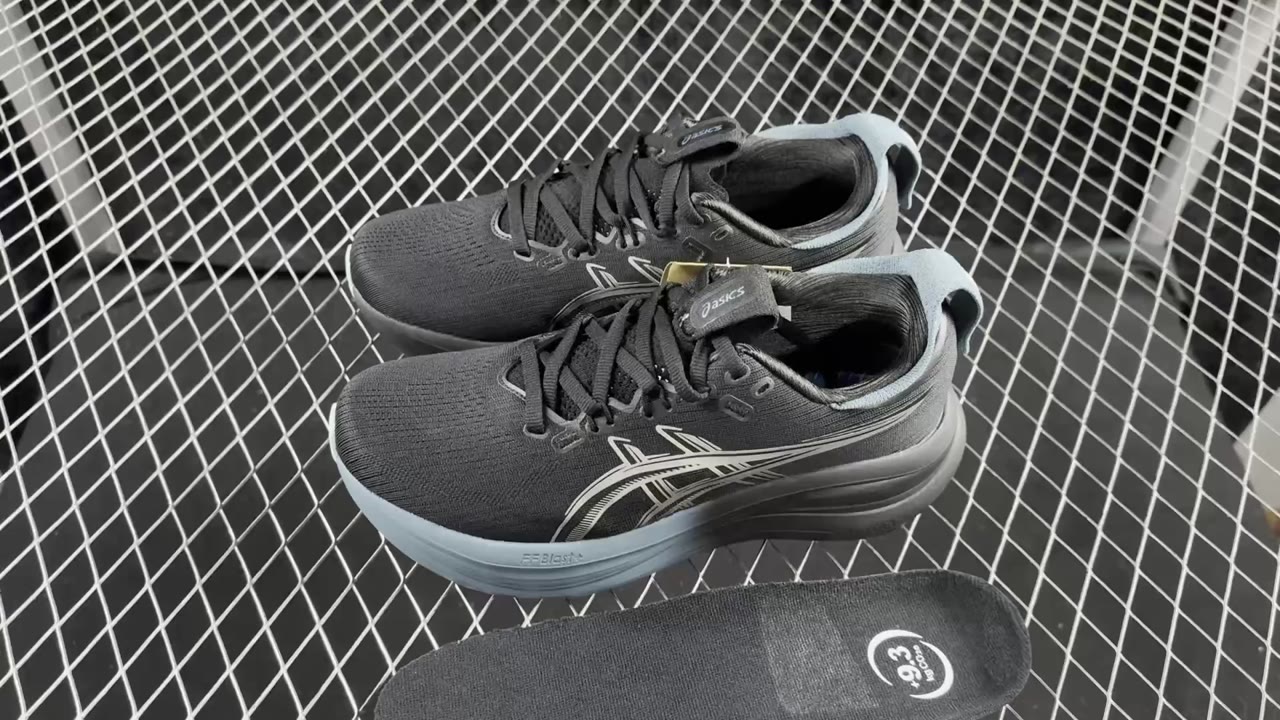 Asics GEL-NIMBUS 28 Low-Top Running Shoes Black Grey
