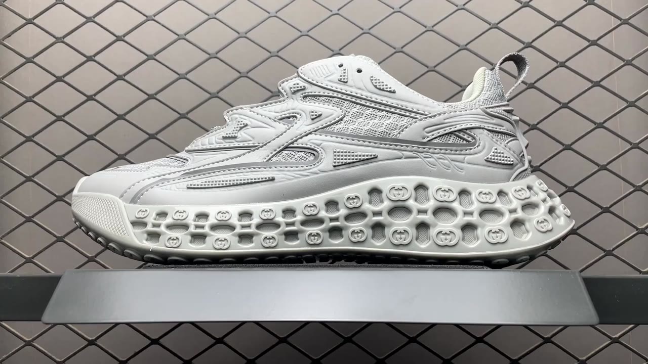 Gucci Cub3d Low-Top Chunky Sneakers White