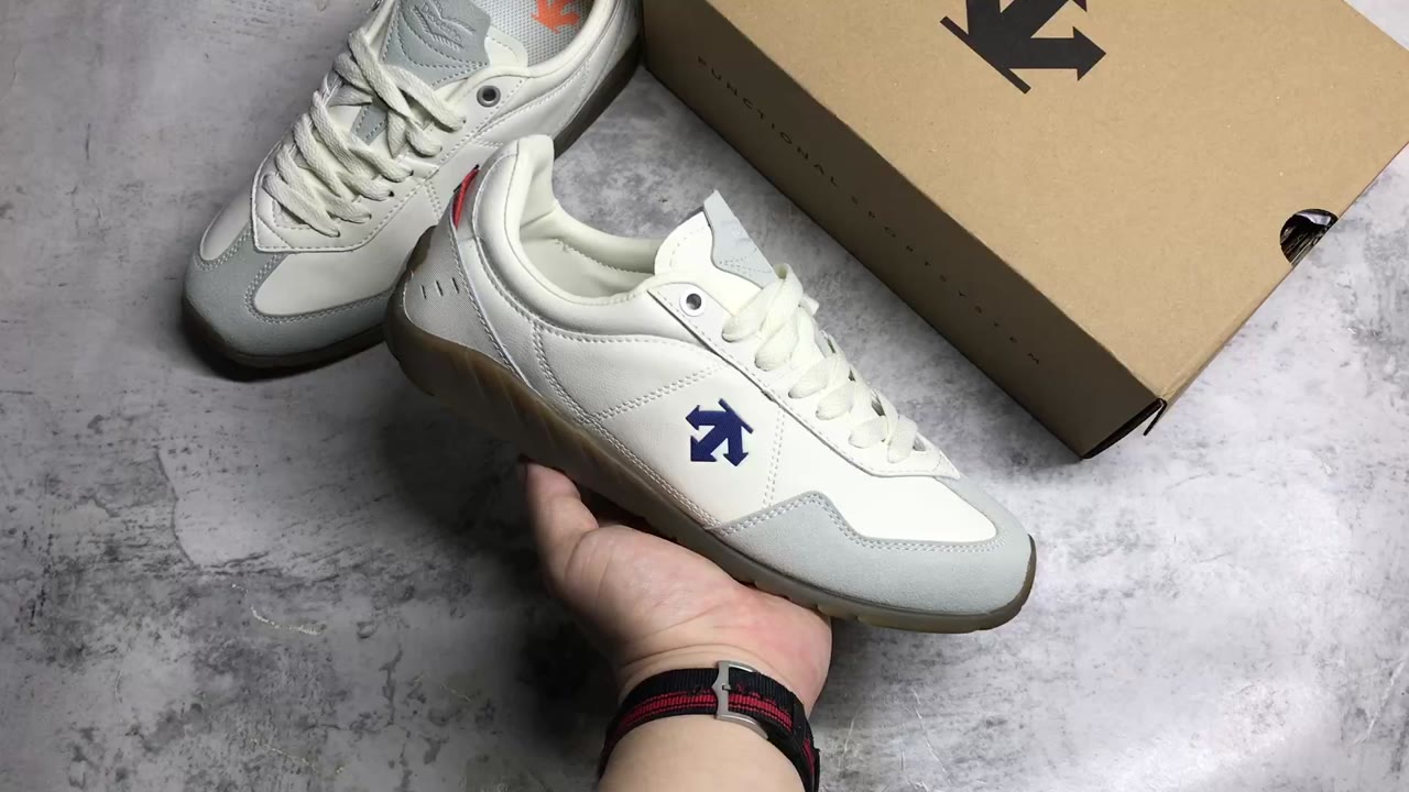 Descente Kinetic Run Low-Top Running Shoes White