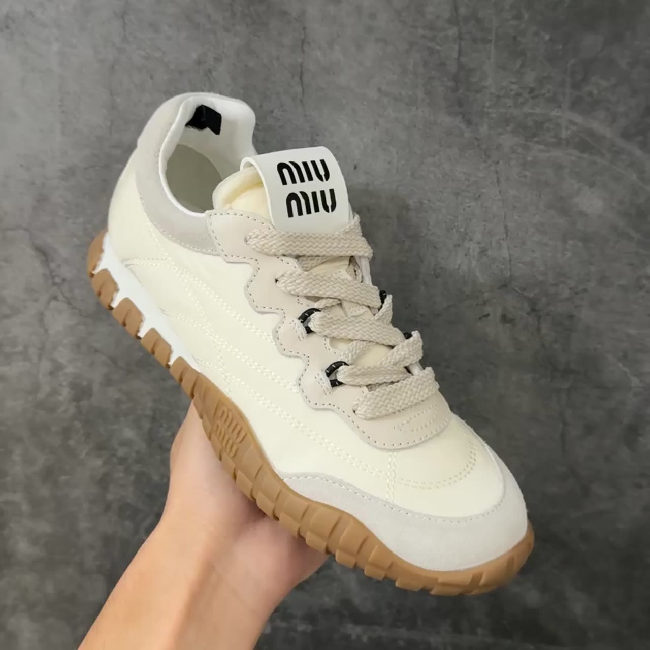 Miu Miu Low-Top Lifestyle Sneakers White