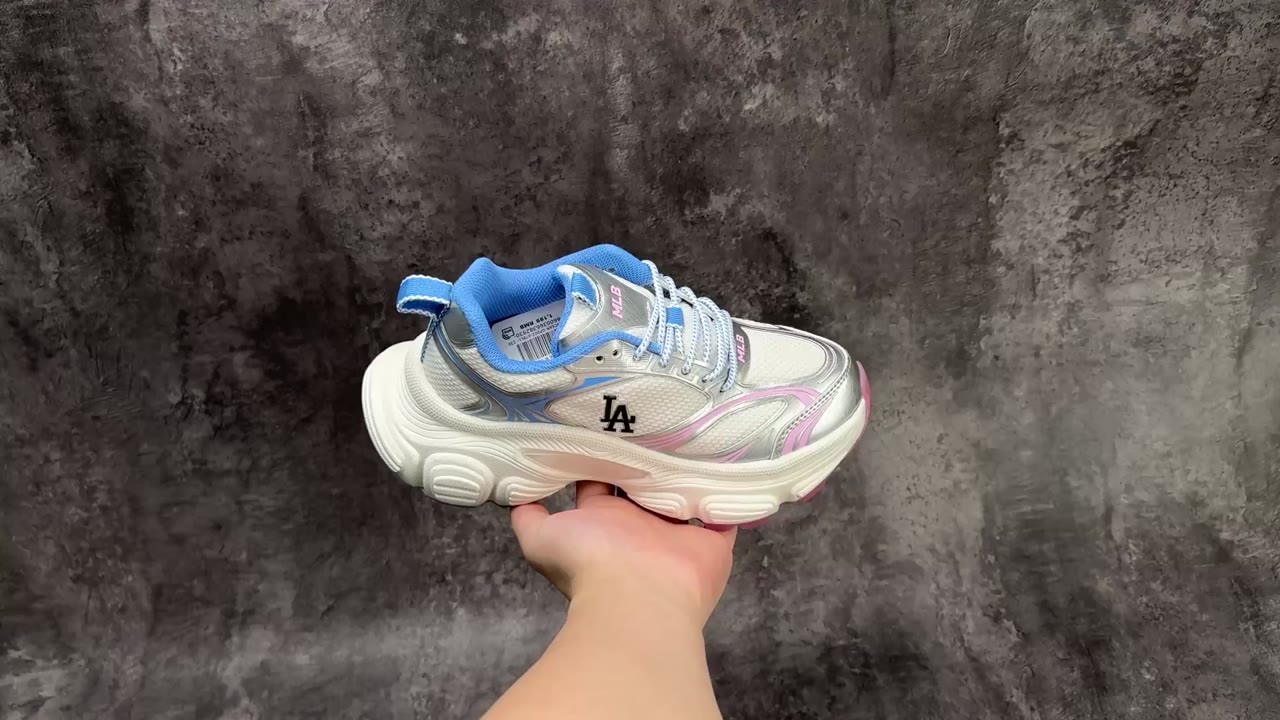 MLB Low-Top Chunky Sneakers White (MLBLOW-2)