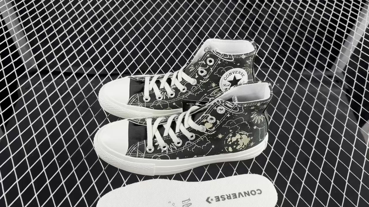 Converse All Star High-Top Canvas Sneakers Multi (CONVER-57)