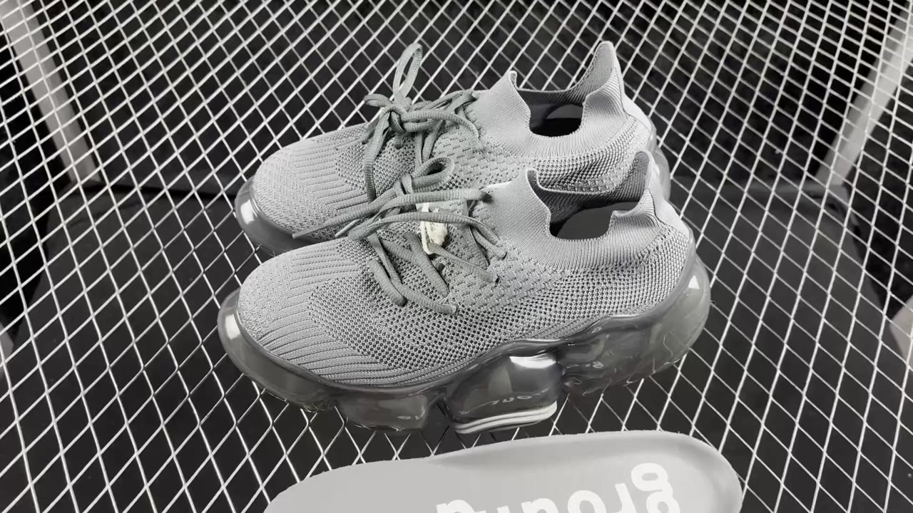Grounds Moopie Low-Top Chunky Sneakers Grey